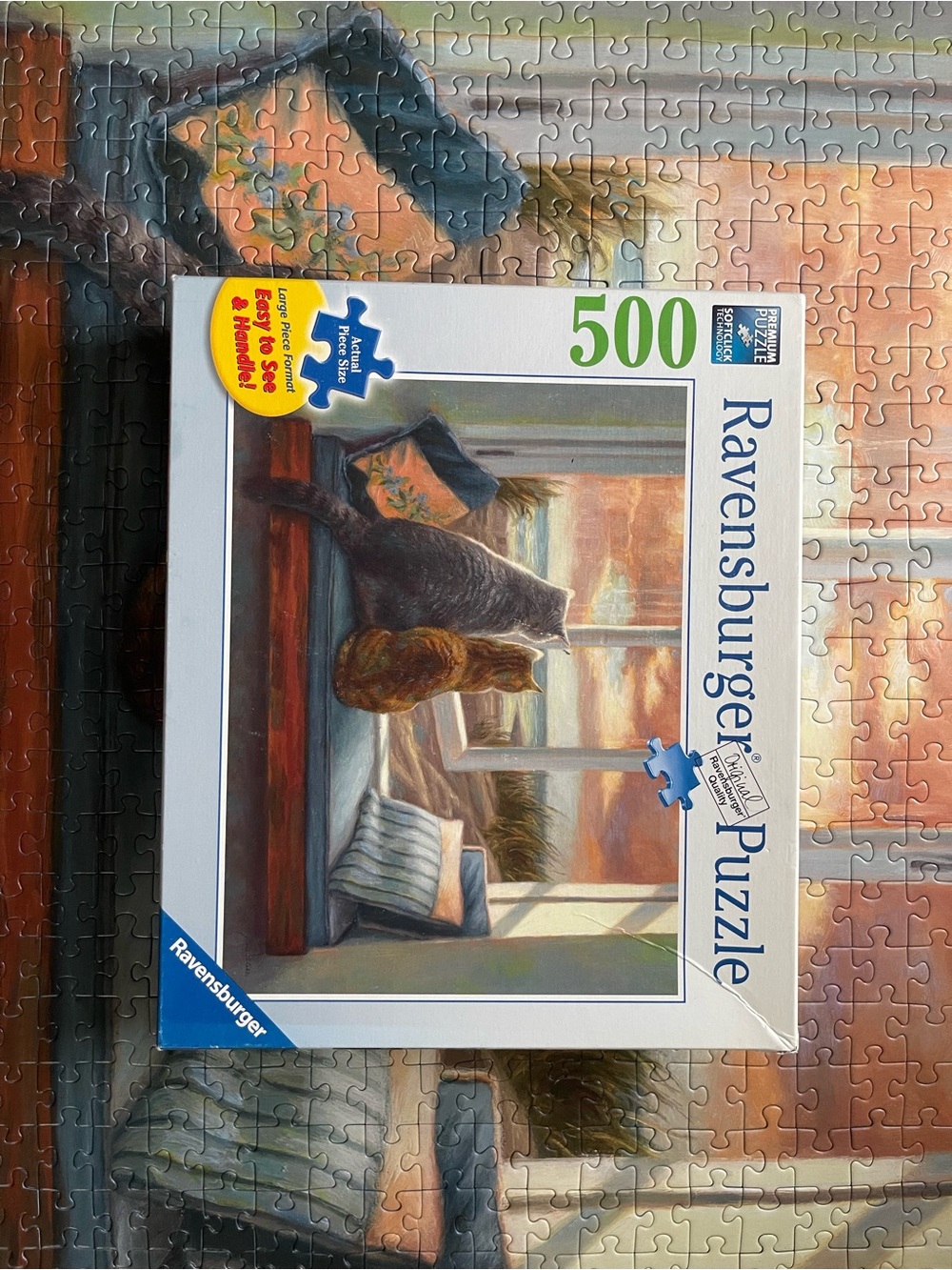 Ravensburger 500 Large Piece preowned complete puzzle
